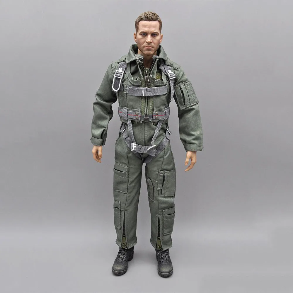 

DML 1/6 Soldier U.S. Air Force Pilot Army Green One-piece Combat Chest Hanging Component Model for 12-inch Action Figure Body