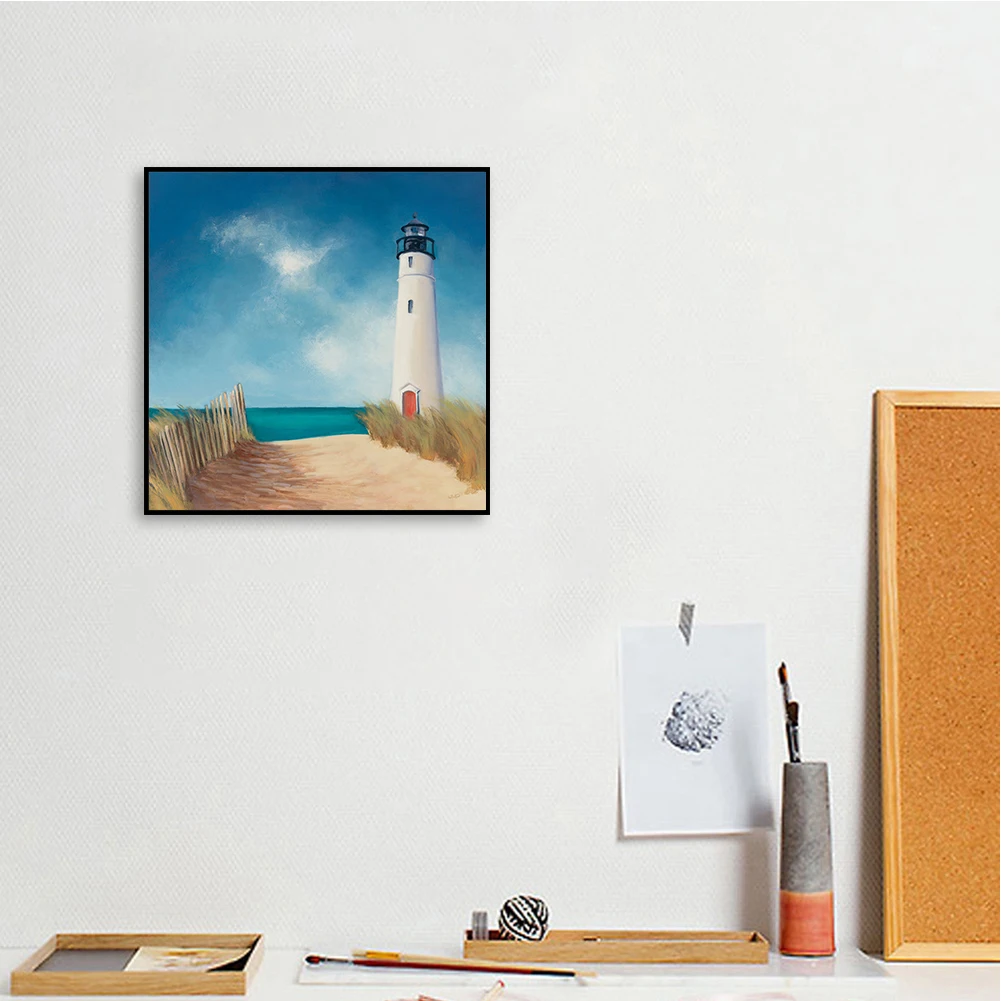 Eco-friendly Frameless Oil Painting by Number DIY Artwork for Beginner Hanging Handmade Picture Crafts | Дом и сад