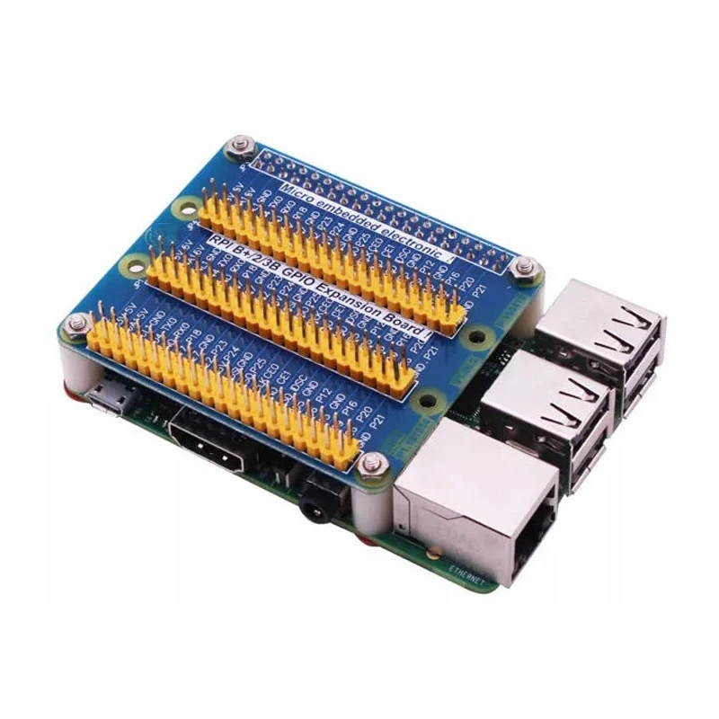 Плата расширения GPIO для Raspberry Pi 4 3 Model B 4B 3B +|Аксессуары демонстрационных стендов| |