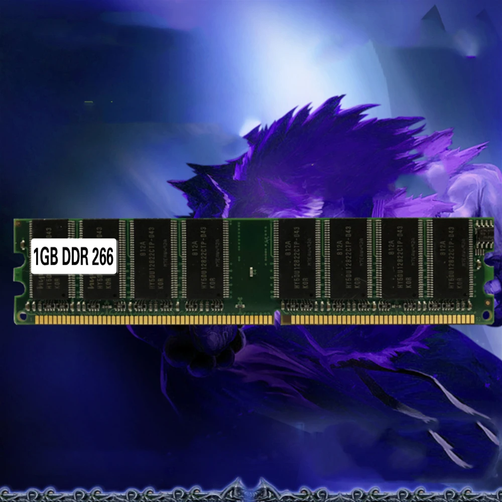Модуль памяти 1 Гб DDR PC 2100 266 МГц для настольного ПК модуль DDR1 RAM компьютера