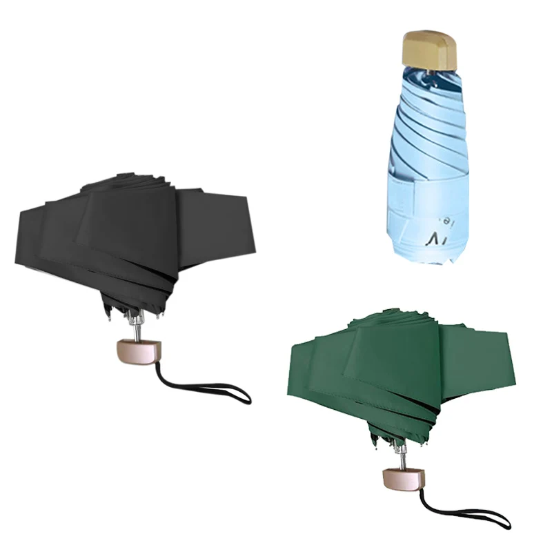 

Зонт Солнцезащитный Женский компактный складной компактный с защитой от солнца и УФ-лучей