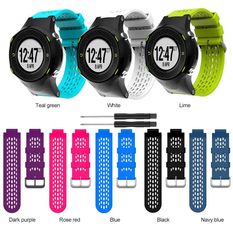 

Ремешок для смарт-часов Garmin подход S4/S2, силиконовый ремешок для смарт-часов Garmin Vivoactive, умные аксессуары, дышащий браслет