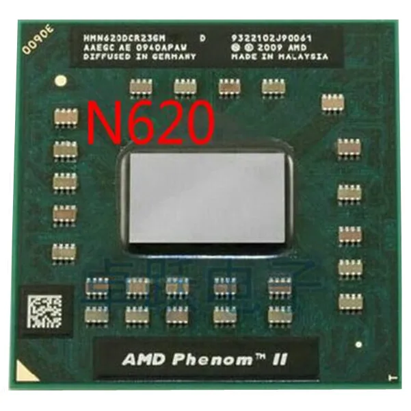 Бесплатная доставка ЦП чипы AMD PHENOM II N620 HMN620DCR23GM центральный процессор модели S1 2 8