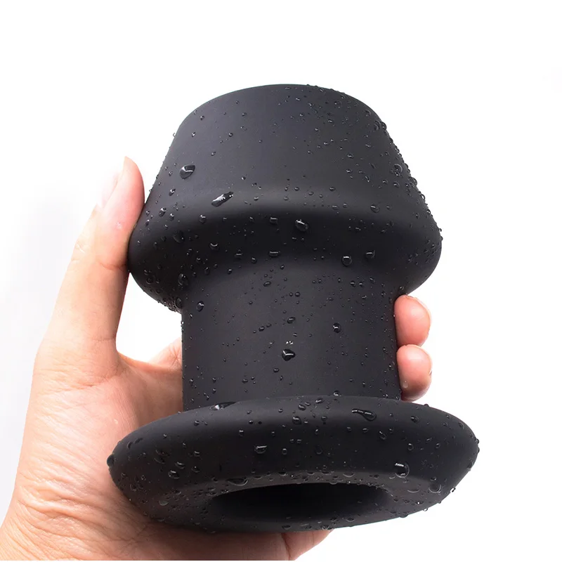 Большая Анальная пробка силиконовый полый массаж простаты вагинальный дилатор