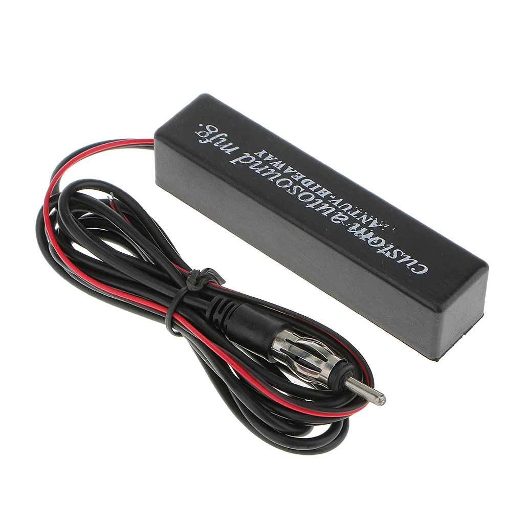 

Car Vehicel Hidden Antenna Radio FM Signal Reception Amplifier Amp Booster