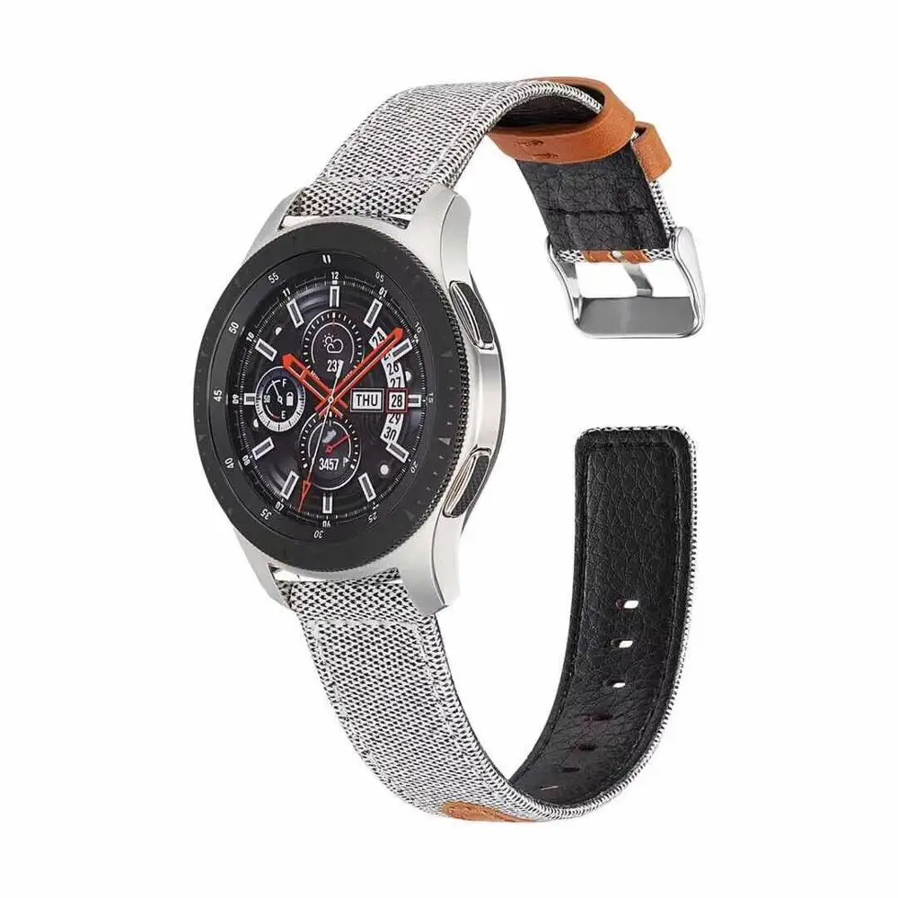 Тканевый ремешок для huawei watch GT 2 pro ремешок samsung galaxy watch 46 мм s3 браслет Ticwatch pro для amazfit 1 2s pace браслет