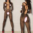 Женское нижнее белье, женское Прозрачное нижнее белье свободного размера, сексуальное эротическое нижнее белье Qq165