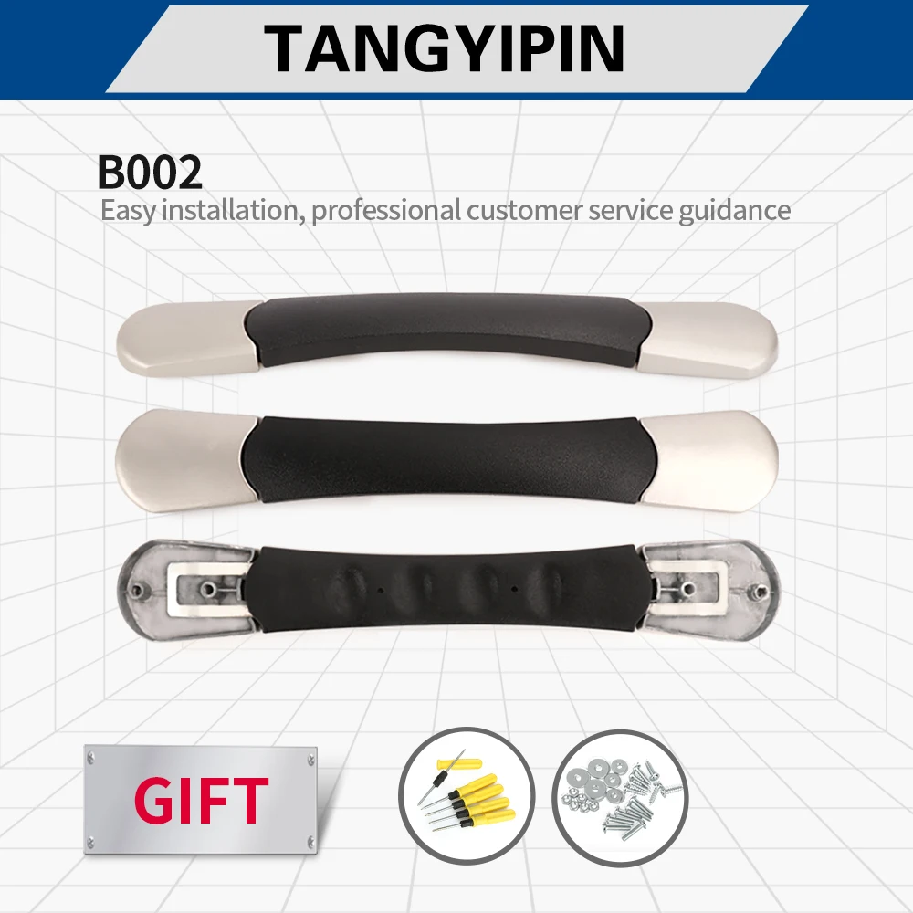 

TANGYIPIN B002 чехол на колесиках, ручки, аксессуары для костюма, чехол, ручка, ремонт багажа, тканевый чехол, верхняя сторона, телескопическая унив...