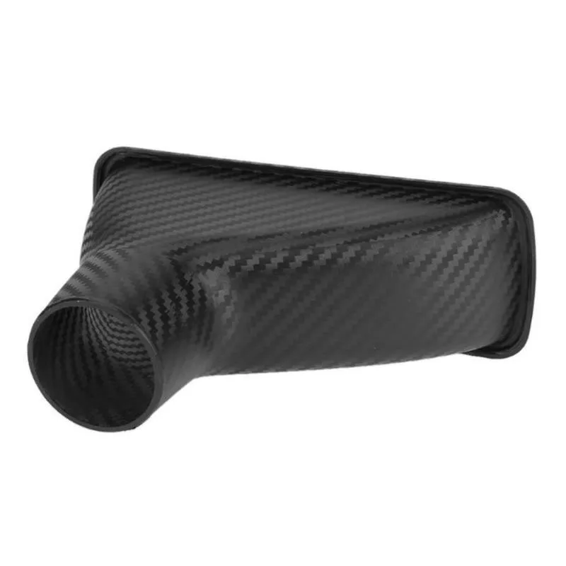 

Mount Car Bumper Turbo Air Intake Pipe Kit Replaces Style Pipe ABS Carbon Fiber