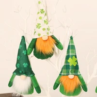 st patricks day handmade swedish stuffed toy nordic dwarf elf doll gnome hanging ornament irish kawaii plushie plush