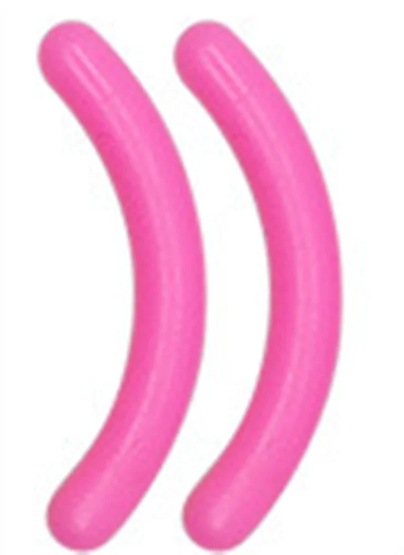 Pink Горячие 15 шт./компл. щипцы для завивки ресниц Замена колодки универсальная Тип щипцы для высокие эластичные резиновая прокладка Красота инструмент для замены - Color: Pink