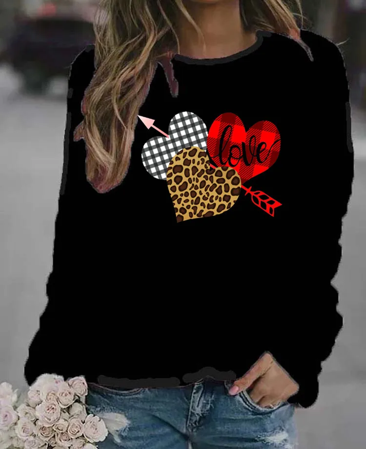 

Женская толстовка с капюшоном со стрелками, с длинным рукавом и круглым вырезом