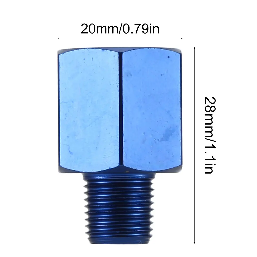 1/8 Npt Male To M12X1.25 Female Hose End Port переходник из сплава для измерения давления