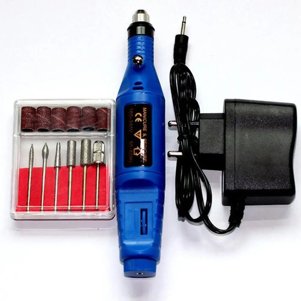 Горячая профессиональная электрическая дрель для ногтей набор маникюрный