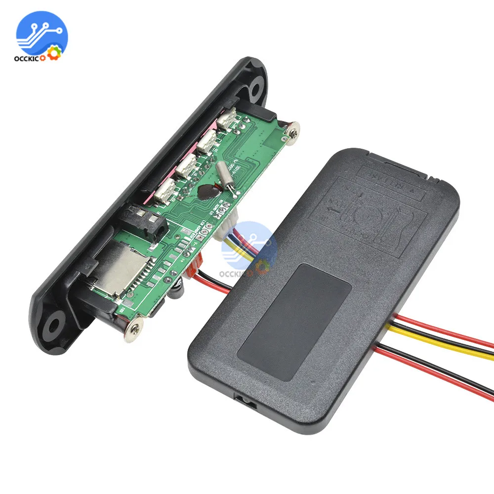 MP3 декодер доска Аудио USB динамик, fm-радио для автомобиля плеер декодер экрана