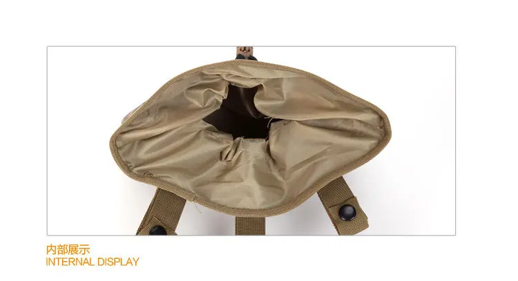 Outdoor Sports MOLLE Large Recycling Sundry Bag Outdoor Camouflage Tactical Vest Accessory Storage Accessory Bag