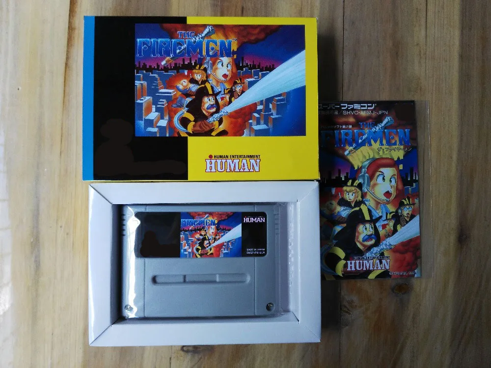 16 битные игры ** Пожарная служба (версия PAL! Коробка + инструкция картридж!)|firemen| |