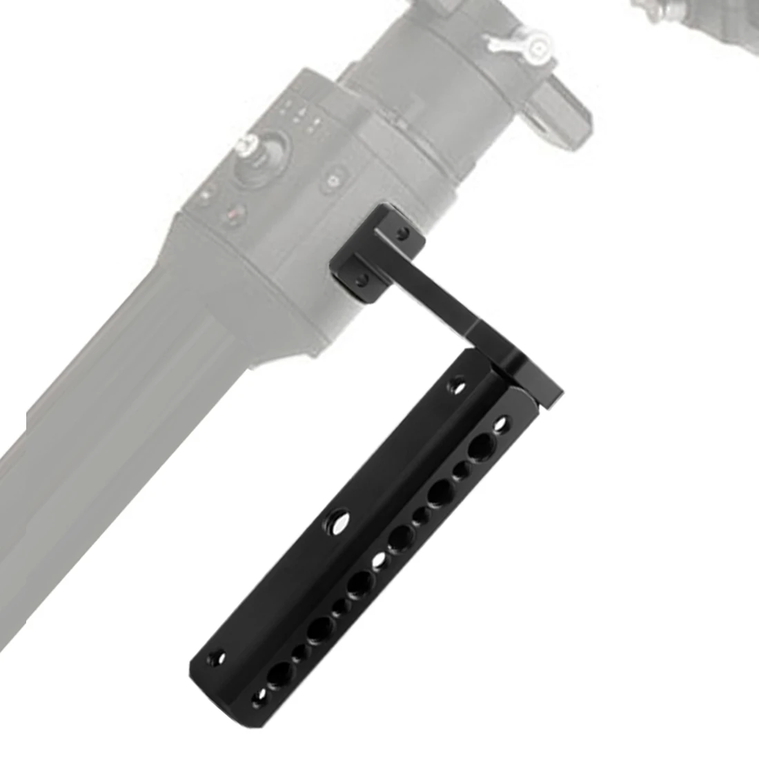 Алюминиевая ручка ручной штанги Расширенная ручная Поддержка монитор крепление