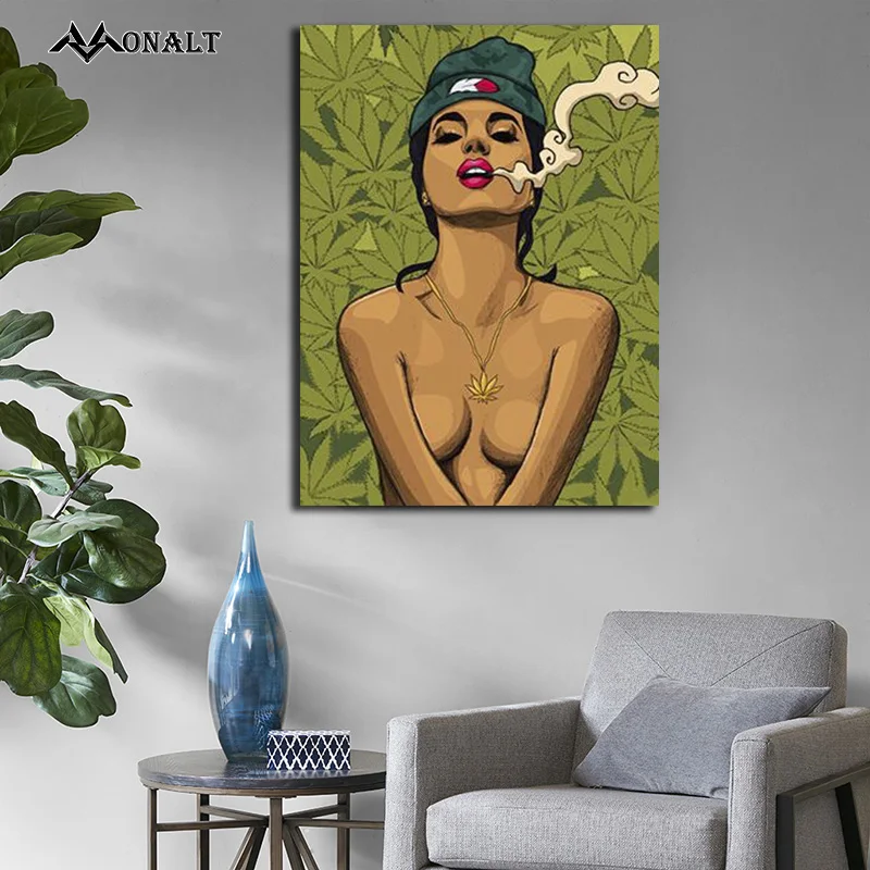 Картина маслом на холсте плакат без одежды для гостиной настенное искусство