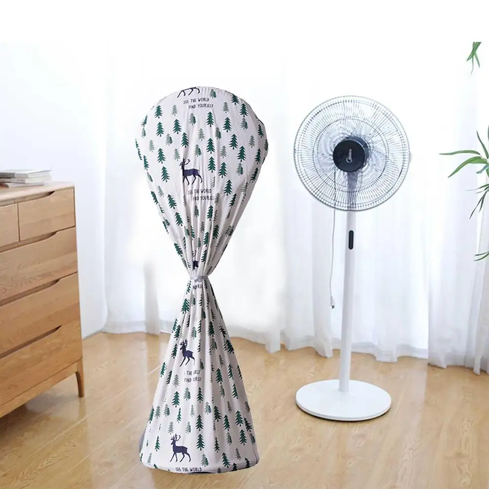 Пыленепроницаемый Чехол для напольного вентилятора из хлопка и льна защитный