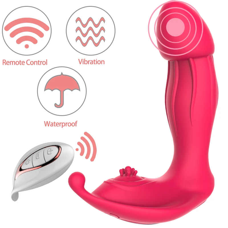 Женский вибратор секс-игрушка для взрослых Беспроводной с пультом управления