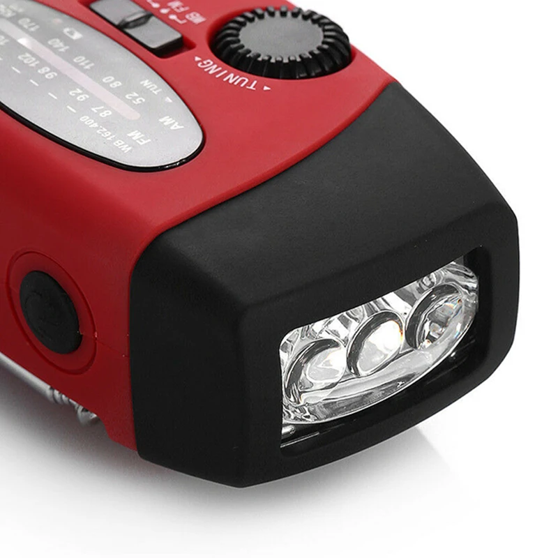 Портативный солнечной энергии AM/FM/WB Многофункциональный Водонепроницаемый