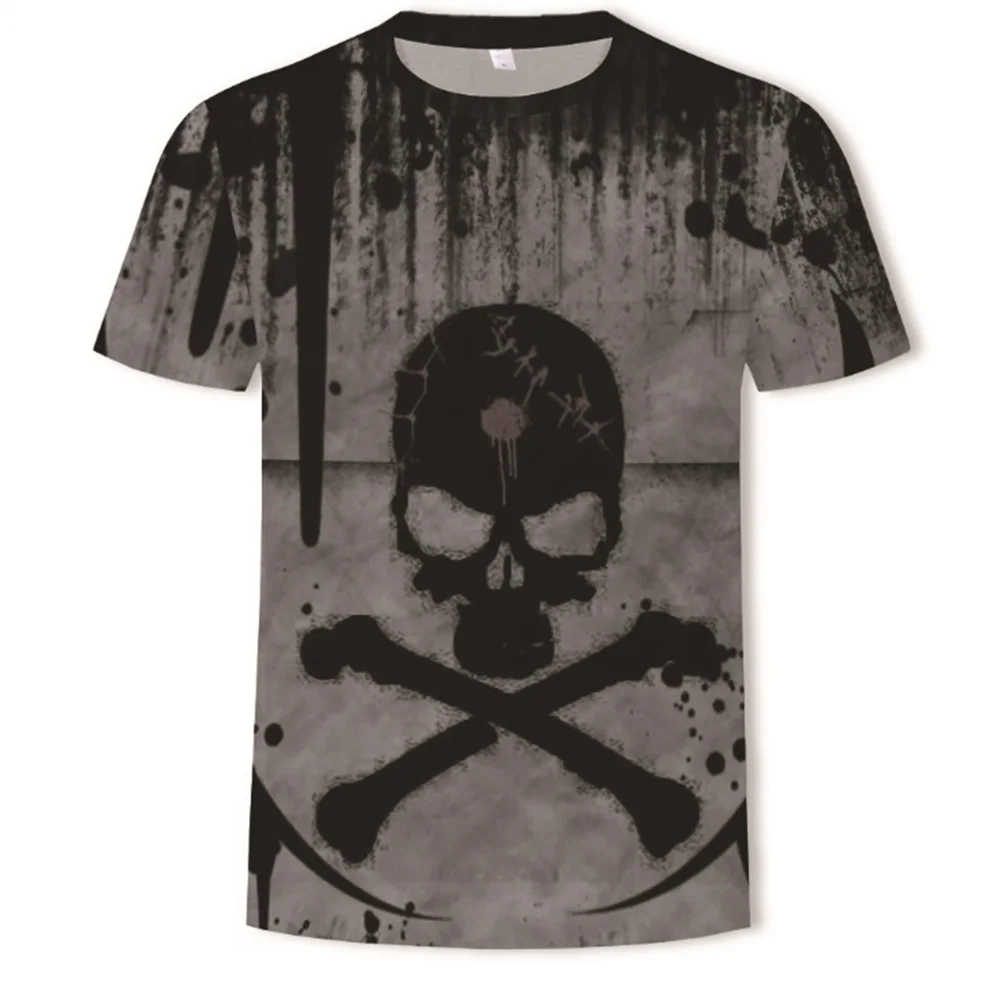 

Мужская футболка с коротким рукавом в готическом стиле