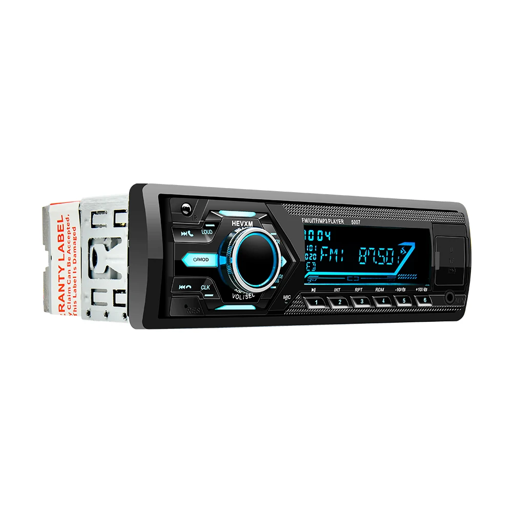 Новый 12V автомобиль радио стерео рекордер Авто Аудио плеер Bluetooth телефон AUX-IN MP3 FM