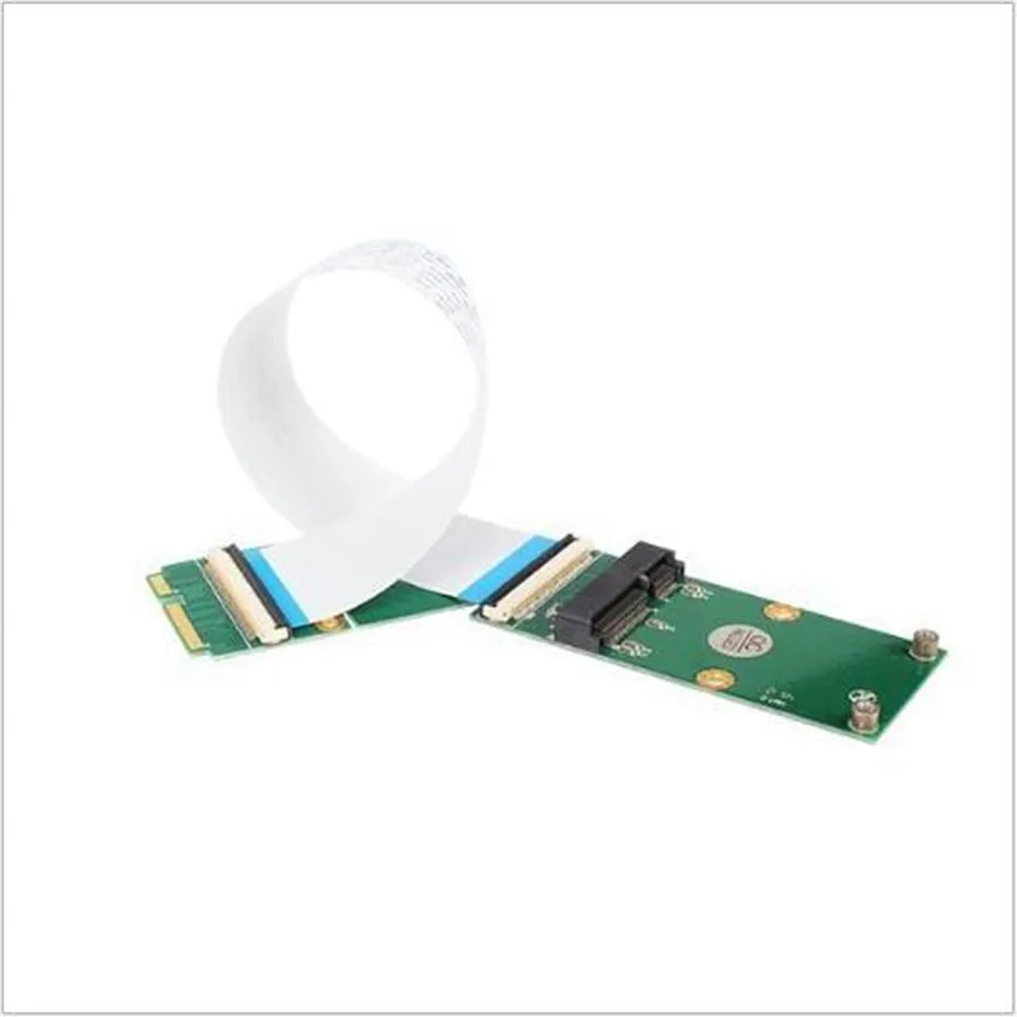 Фото Гибкий кабель-удлинитель Mini PCI-E/mSATA для WIFI / WWAN/WLAN модуля №1