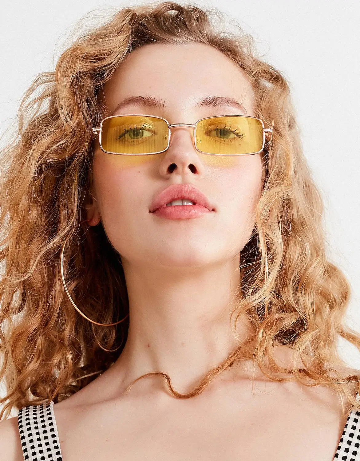 Новые мужские и женские маленькие солнцезащитные очки ретро квадратные