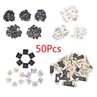 17 стилей 50 шт. Пользовательские швейные этикетки, бирки для одежды на заказ, Именные Бирки, этикетки ручной работы