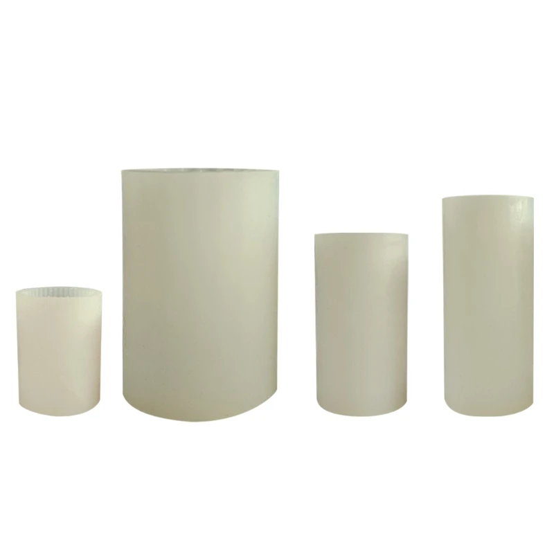 

Nice Cylinder Candle Making Mold Novelty Epoxy Casting Soap Molds Handmade Pillar Candle Mould for Christmas Home Decor