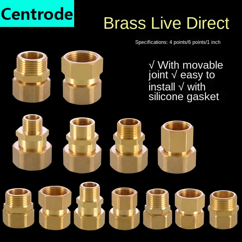 

1/2IN To 3/4IN Thread To Change 1 Inch Inner and Outer Wire Live Joints