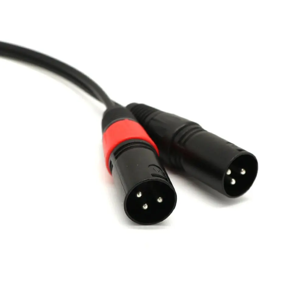 3 Pin зарядный кабель с разъемом папа Женский пушка аудио стерео баланс