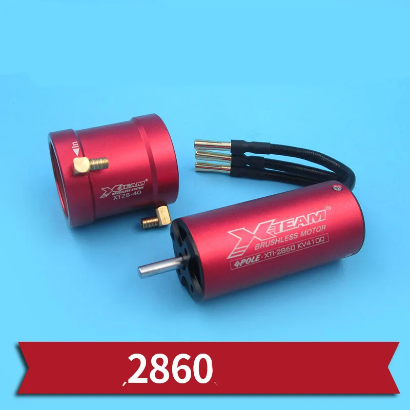 Высокая мощность 2860 бесщеточный двигатель 2700KV 3400KV с водяным охлаждением 1400 Вт/80A