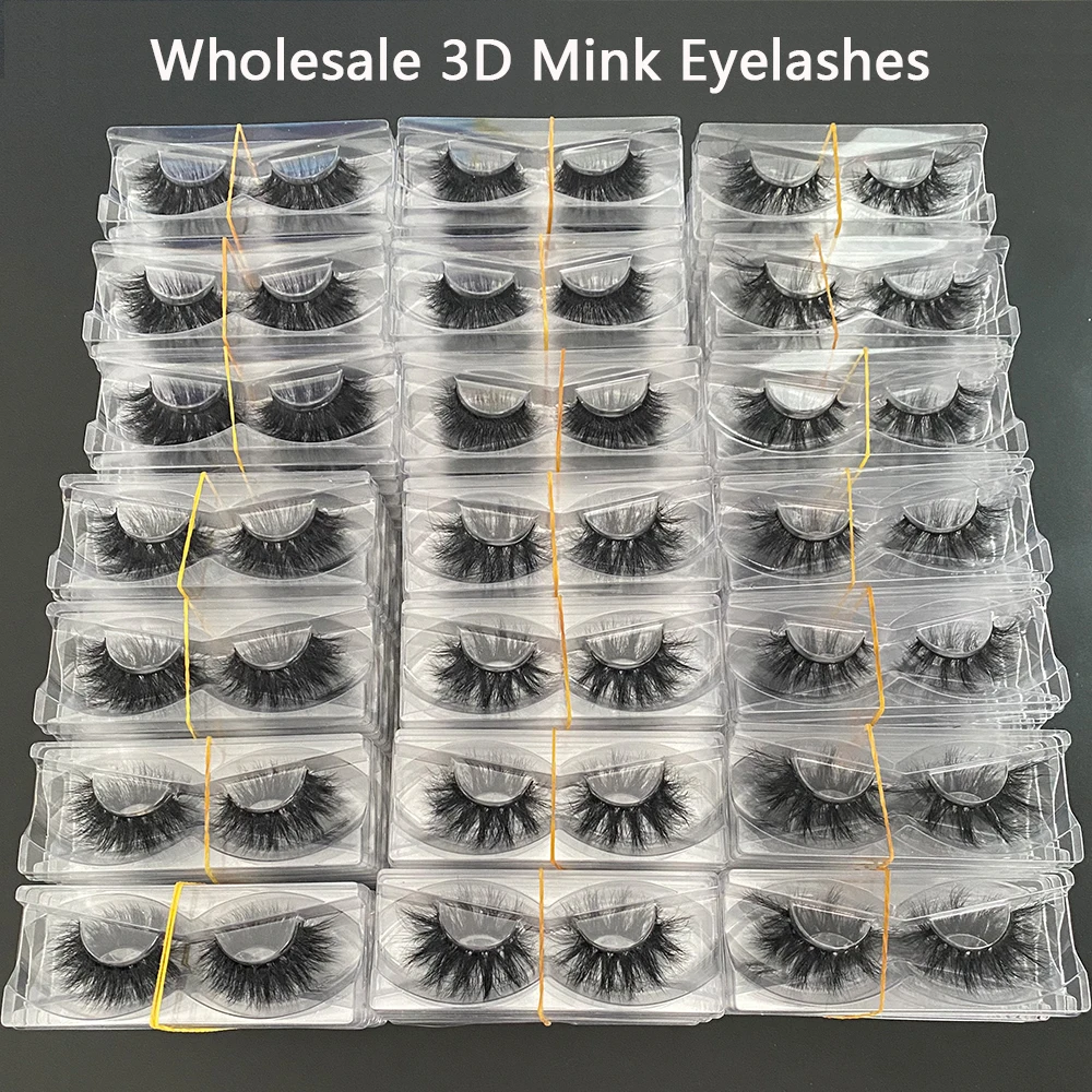 Накладные ресницы оптом 100% тестировалось на животных ручной работы 10/20/50 ПК 3D