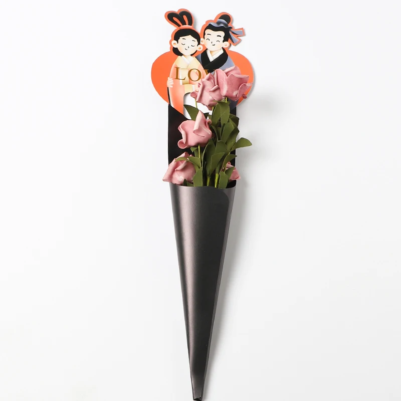 Свадьба и помолвка Deco корейский оберточная крафт бумага подарок самодельный Лед