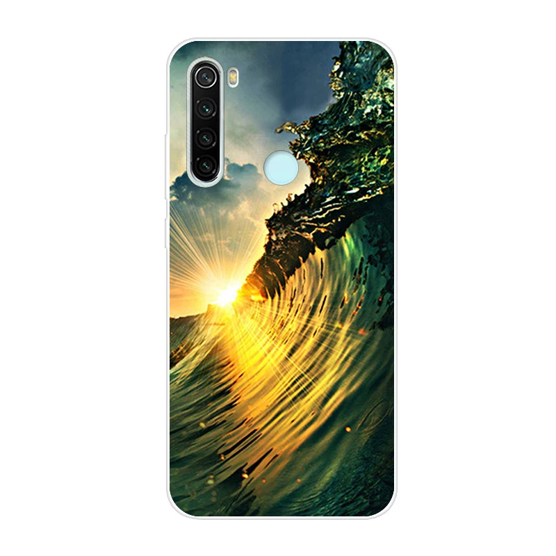 Чехол из ТПУ для Xiaomi Redmi Note 8, мягкий силиконовый чехол для Xiaomi Redmi Note 8 Pro, чехол для Redmi Note8 8Pro, чехол для телефона с рисунком