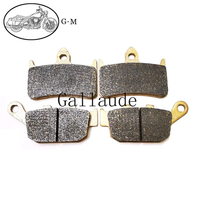 

Motorcycle Front / Rear Brake Pads sets For Honda CB 250 F Hornet 1996-2001 NT 650 Bros 1988-1992 NT 400 Bros 400 NC25 1988-1990