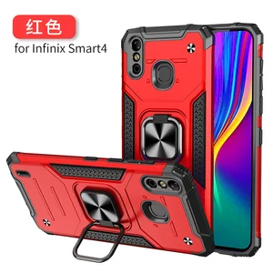 kemeng armor suitable for voice transmission infinix smart4 mobile phone case hot 10play vehicle magnetic suction protective free global shipping