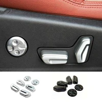 for peugeot 3008 gt 3008gt 5008 gt chrome interior accessories car seat adjust switch button cover trim decoration 2017 2021