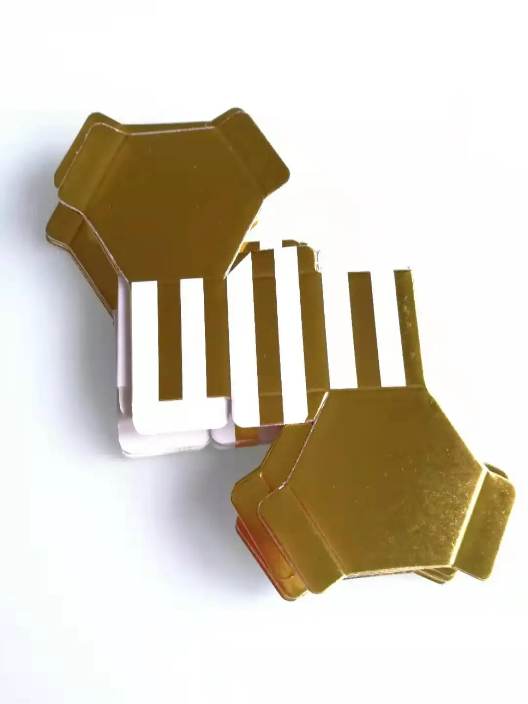 GStrip-10pcs 10 шт коробка для шоколада конфет коробка шоколадная коробка ручной работы с полоской/точечный контейнер для шоколада мешок для шоколада - Цвет: GStrip-10pcs