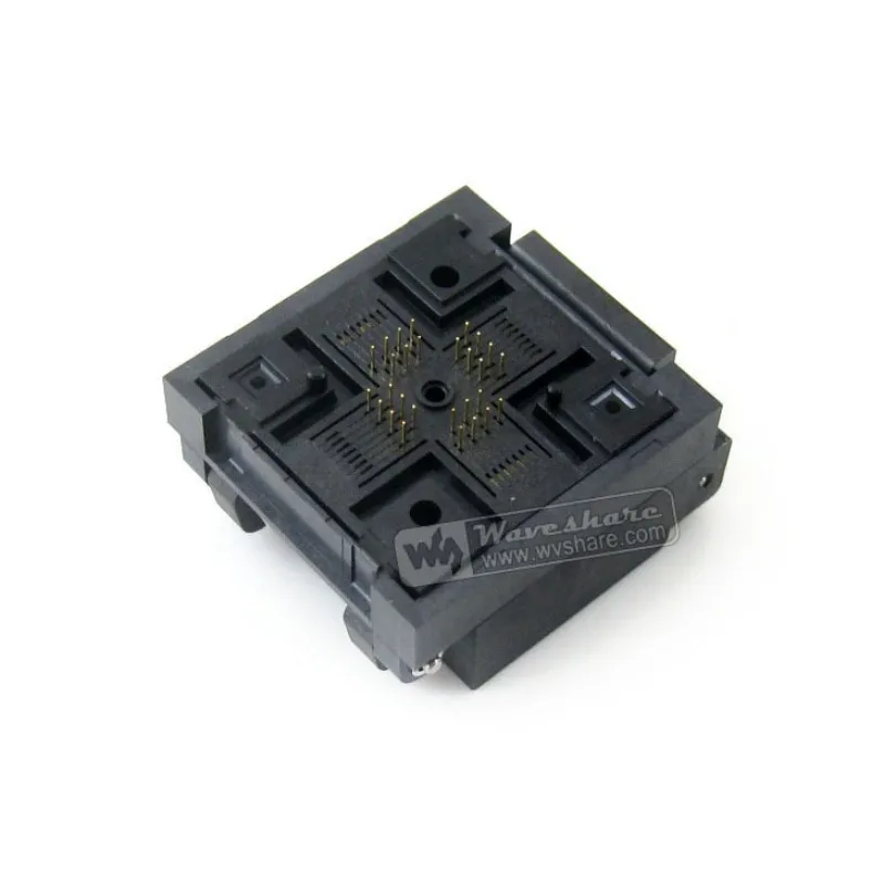 QFN-28B-0.65-01 Enplas IC Test Socket 0.65mm Pitch QFN28 MLP28 MLF28 package | Электроника