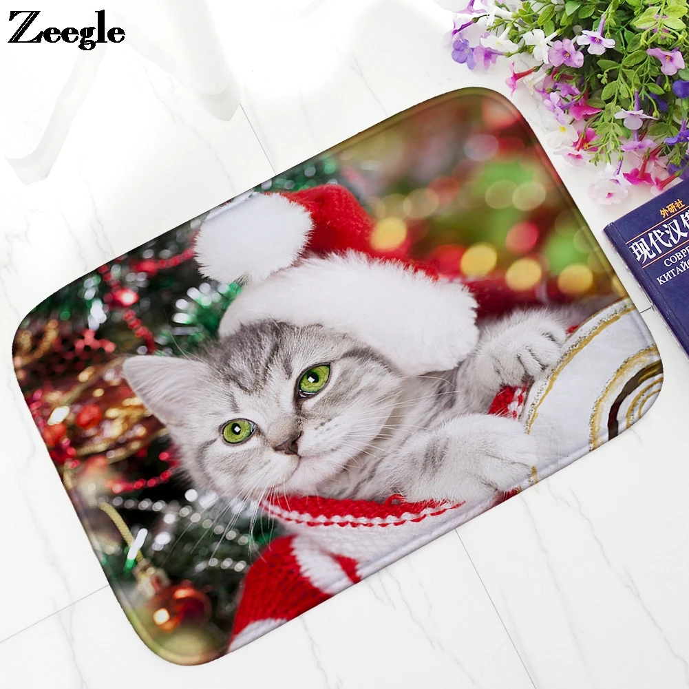 Кота со средним пальцем коврики коралловые бархат ковры юмористическое смешное