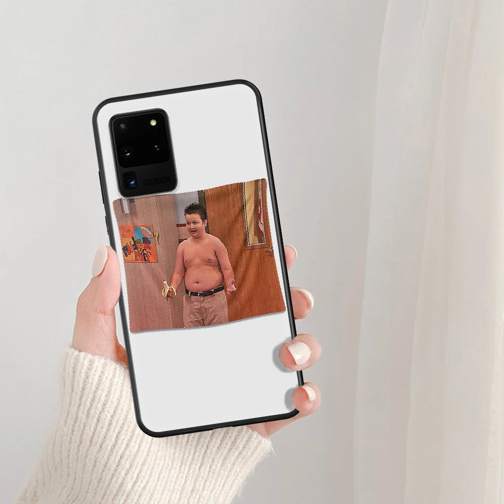 

Gibby Phone Case For Samsung Galaxy Note S 8 9 10 20 Plus E Lite Uitra black Prime Pretty Waterproof Soft Coque Tpu Cell 3D Back