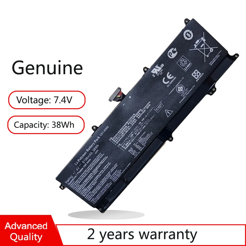 Новый VivoBook C21-X202 Аккумулятор для ноутбука Asus F201E-KX068DU Q200E S200E-CT158H CT178H CT190H CT206H X201E-KX009H
