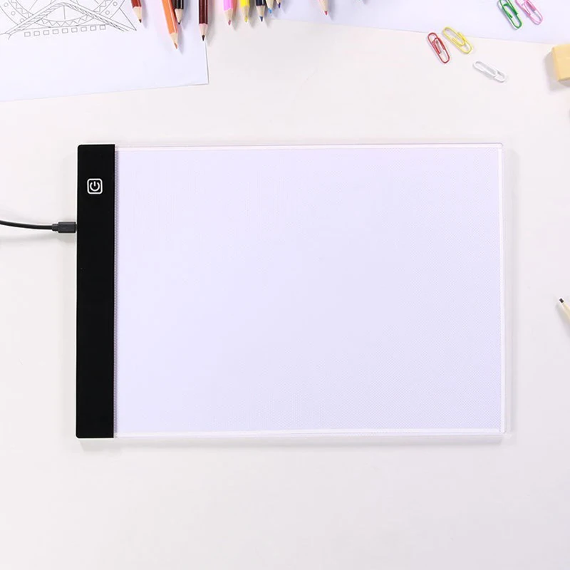 

3 Level Dimmable Led Drawing Copy Pad Board For Baby Toys A4 Size Painting Educational Toys Creativity For Children
