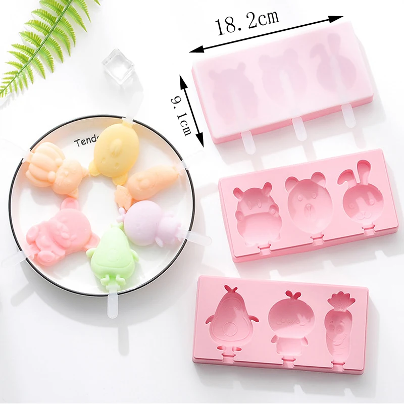 1 шт. силиконовая форма для мороженого с крышкой | Дом и сад