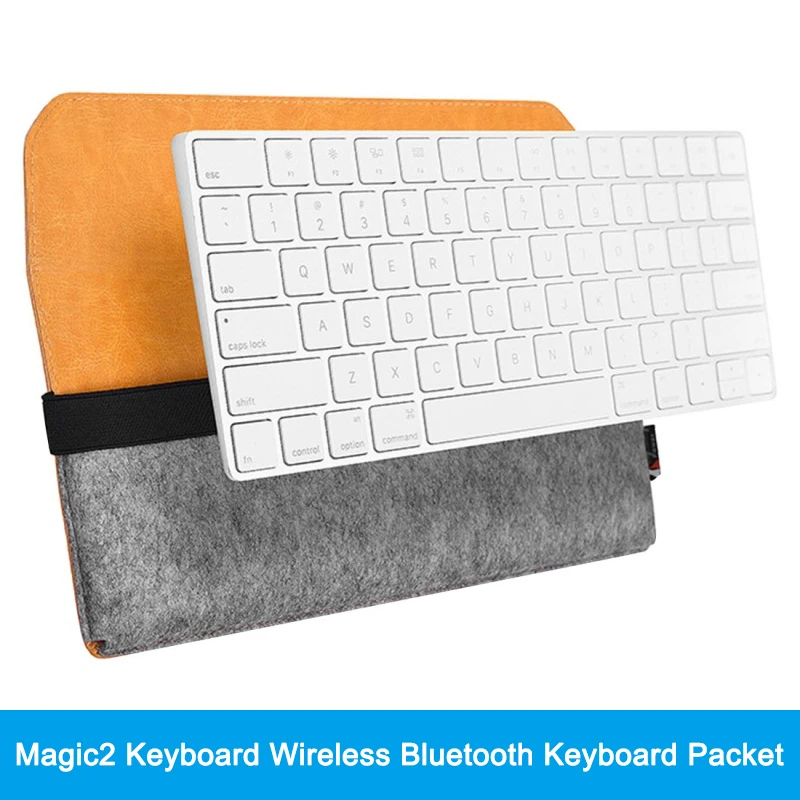 

Protection Storage Case Shell Bag Soft Sleeve for Apple Magic 2 Keyboard DQ-Drop