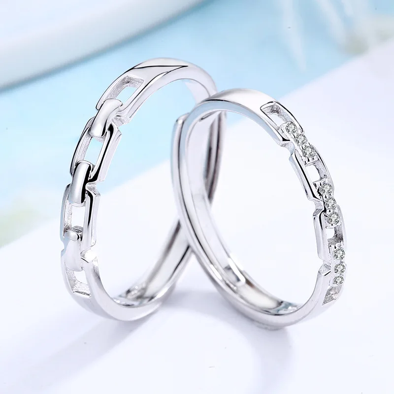 Женское кольцо из серебра S925 пробы с открытыми кольцами | Украшения и аксессуары